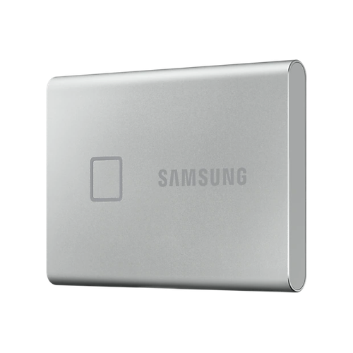 Samsung Portable SSD T7 Touch 1 TB - Silver (Photo: 3)